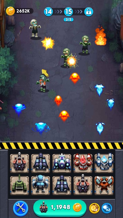 Merge Zombie Clash Screenshots