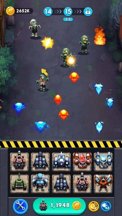 Merge Zombie Clash স্ক্রিনশট