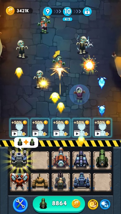 Merge Zombie Clash Screenshots