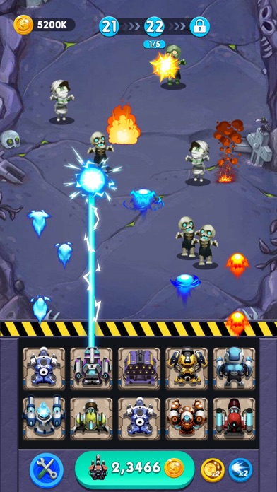 Merge Zombie Clash Screenshots