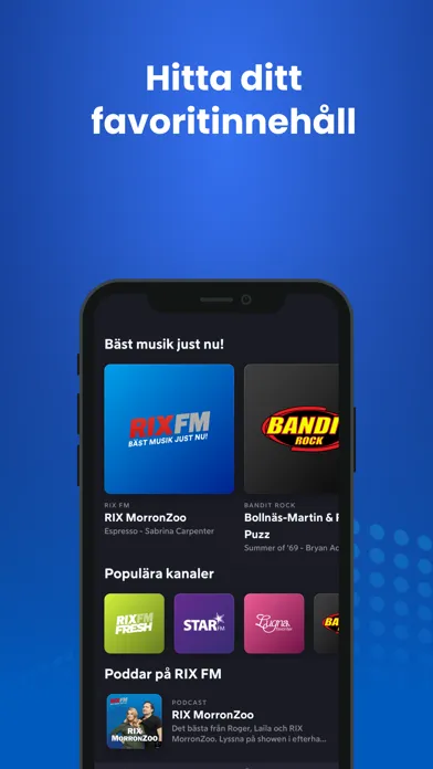 RIX FM應用截圖