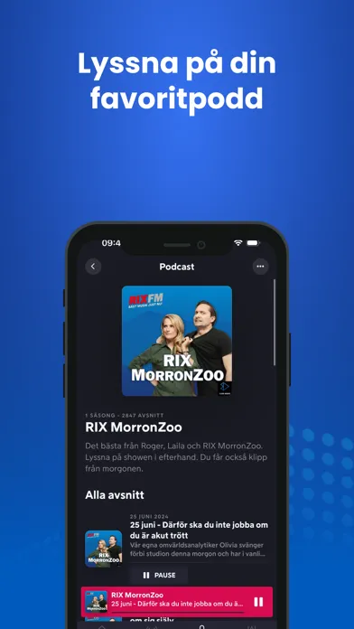 RIX FM應用截圖