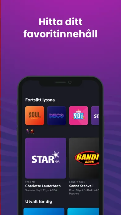 Screenshot di STAR FM (Sweden)