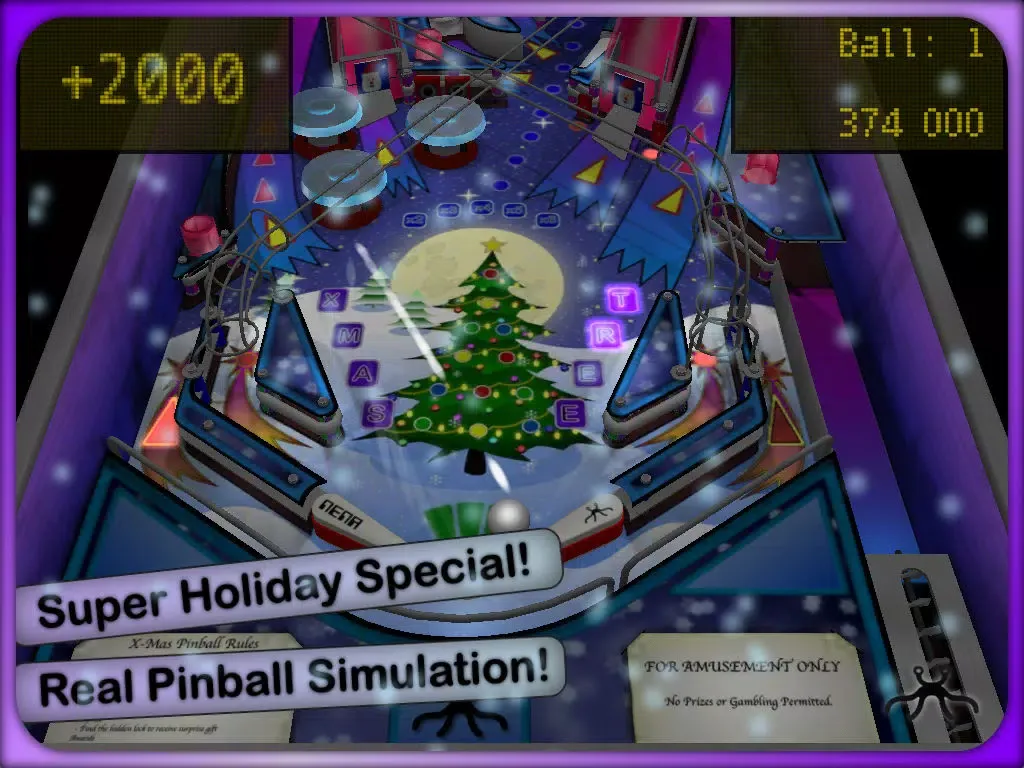 Xmas Pinball Lite iPad  স্ক্রিনশট