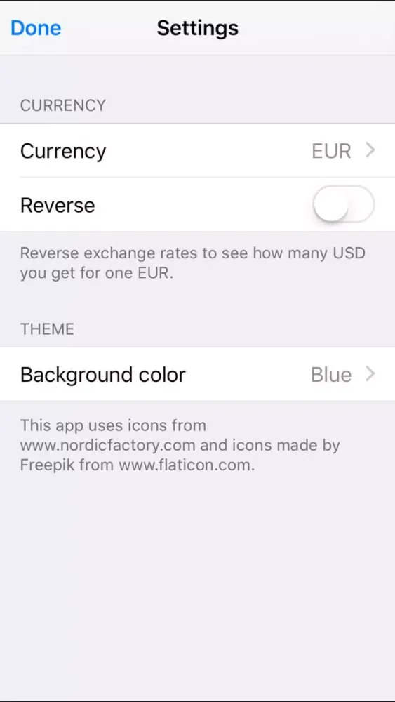 Capturas de tela do Dollar Converter