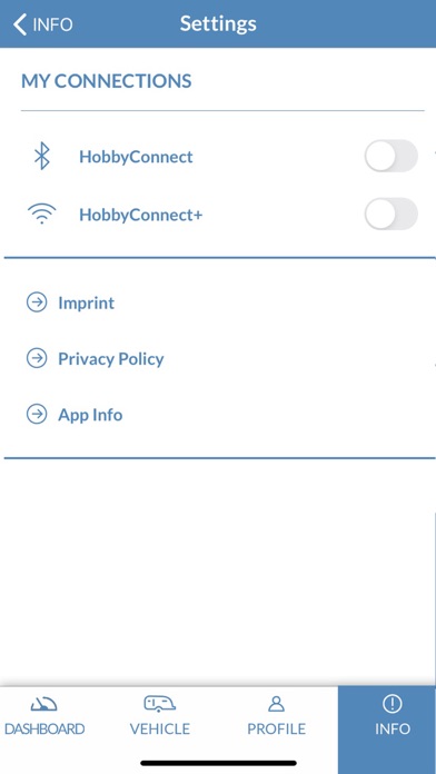 Capturas de pantalla de HobbyConnect