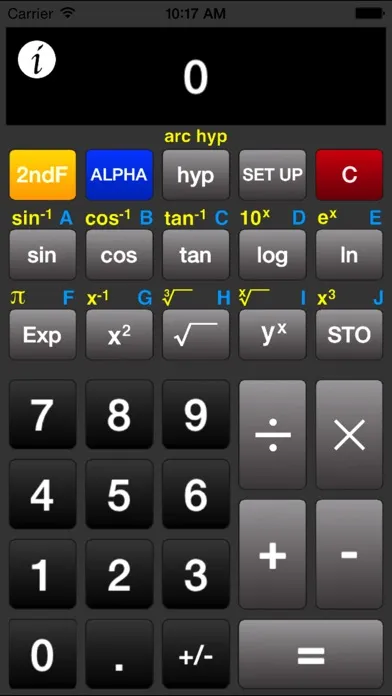 Скриншоты ACalc - Scientific Calculator