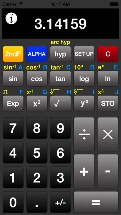 Скриншоты ACalc - Scientific Calculator