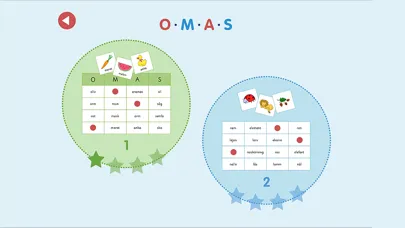 Zrzuty ekranu ABC-klubben: ABC-bingo Lite