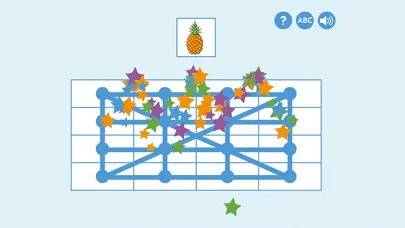 Zrzuty ekranu ABC-klubben: ABC-bingo Lite