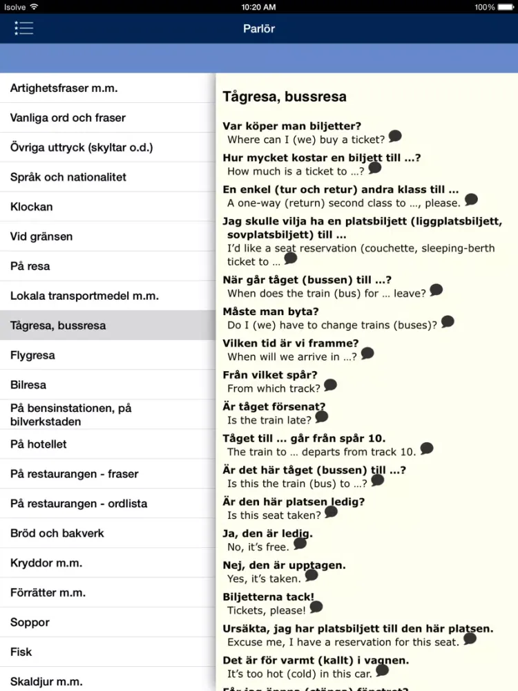 Norstedts English Dictionary Pro 2.0 iPad 應用截圖