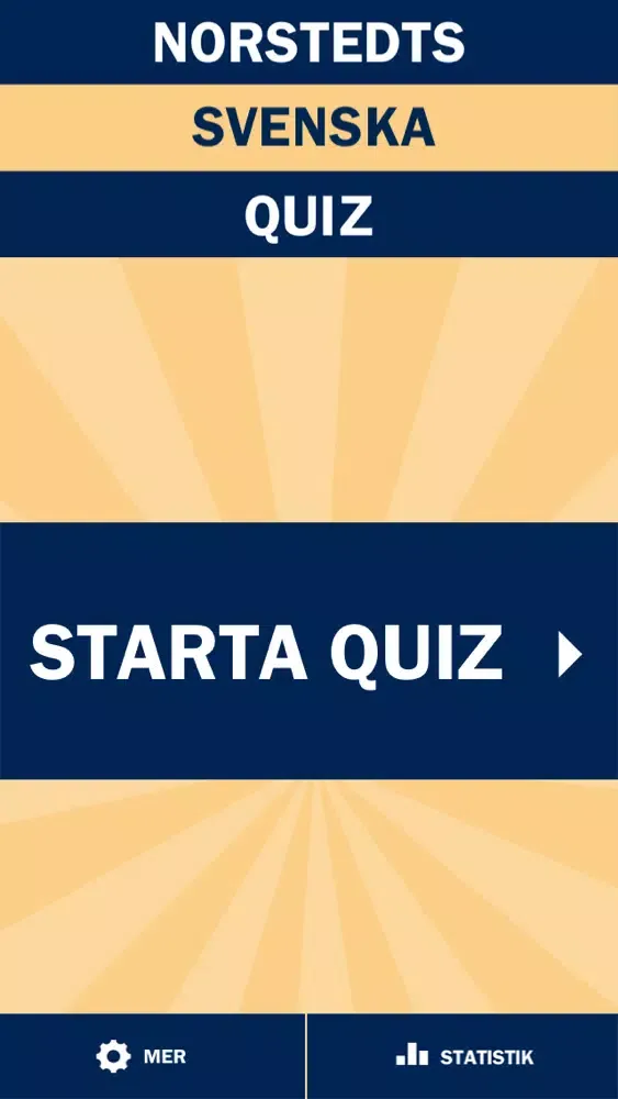 Norstedts svenska quiz應用截圖
