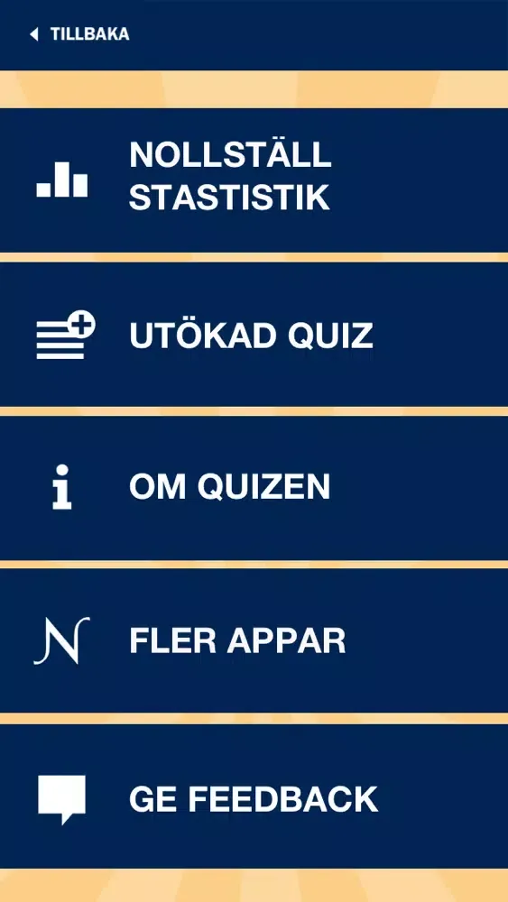 Norstedts svenska quiz應用截圖