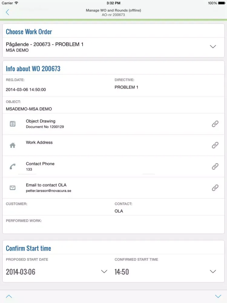 Zrzuty ekranu Novacura Flow ToGo iPad 
