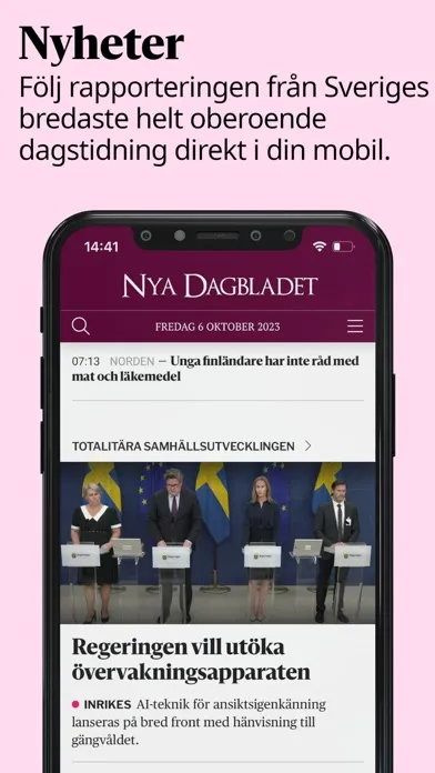 Nya Dagbladet Screenshots