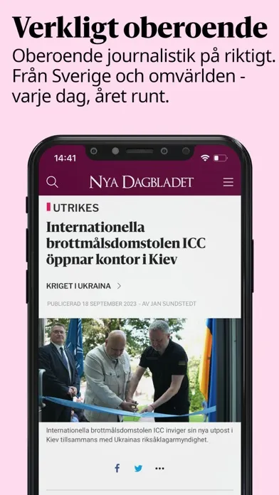 Nya Dagbladet Screenshots