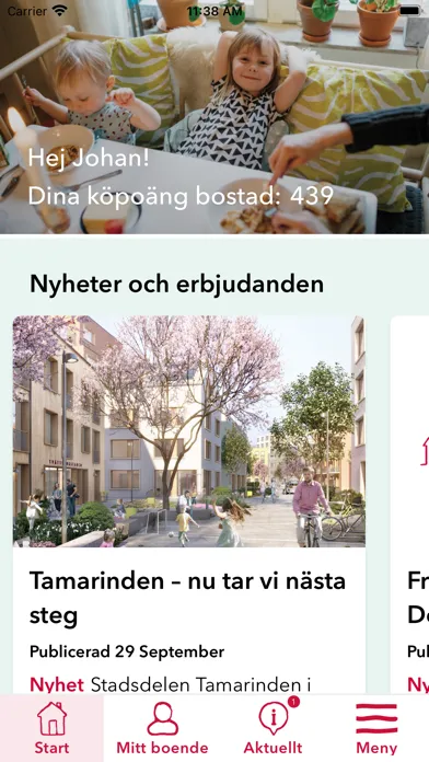 Capturas de tela do ÖBO - Hem för dig