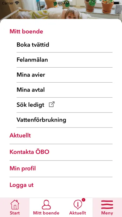 Capturas de tela do ÖBO - Hem för dig