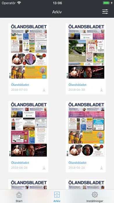 Tangkapan layar Ölandsbladet