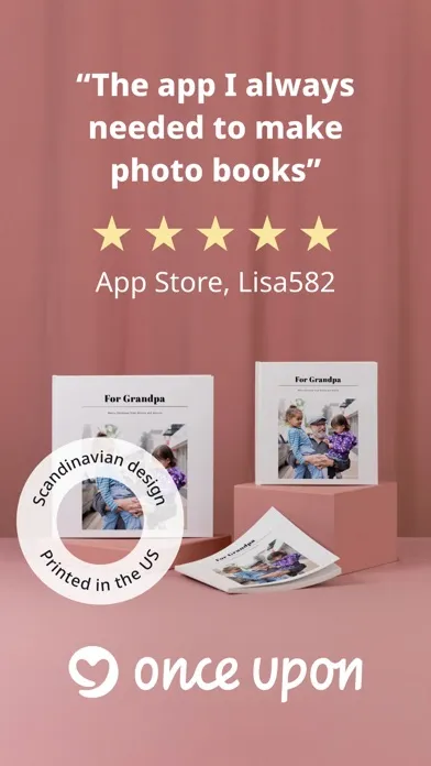 Once Upon | Photobook Creator سکرین شاٹس