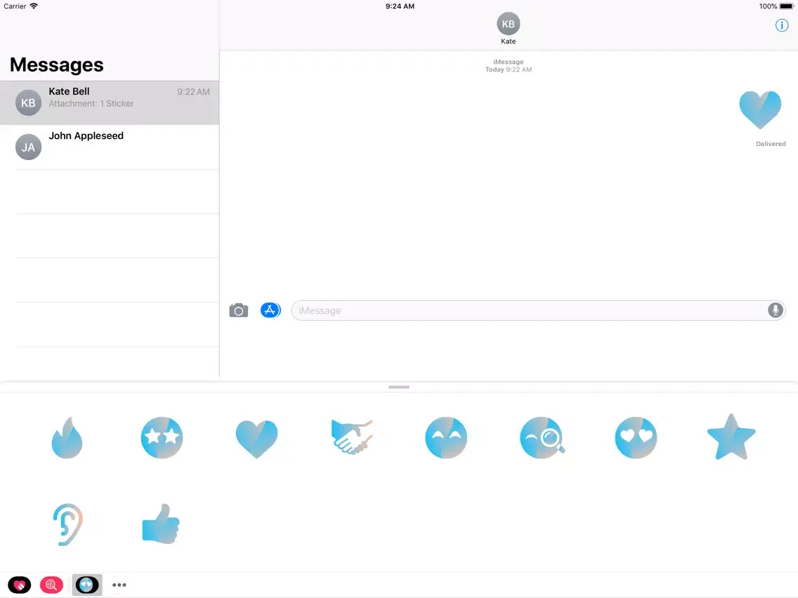 OnePartnerGroup Emojis iPad  سکرین شاٹس