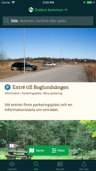 Örebros Naturkarta سکرین شاٹس