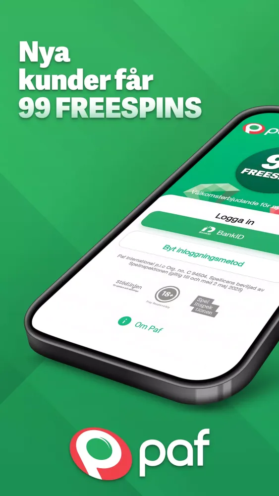 Zrzuty ekranu Paf Casino & Sports Bet