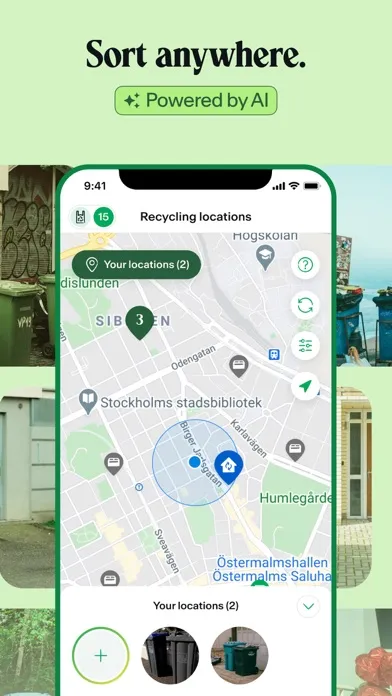 Tangkapan layar Bower: Recycle & get rewarded