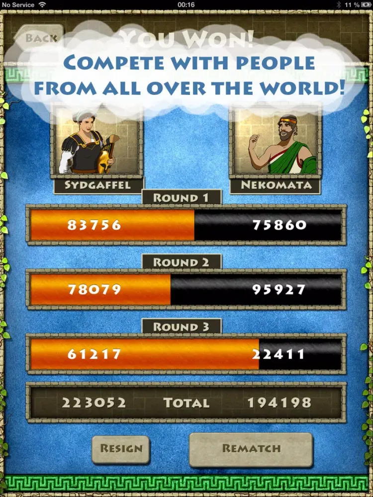 Elementa - The Math Quiz iPad  스크린샷