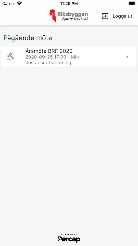 Riksbyggen stämma应用截图