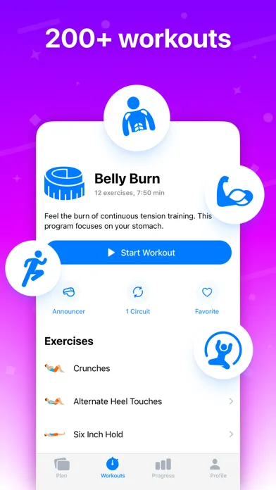 Tangkapan skrin Seven: 7 Minute Workout