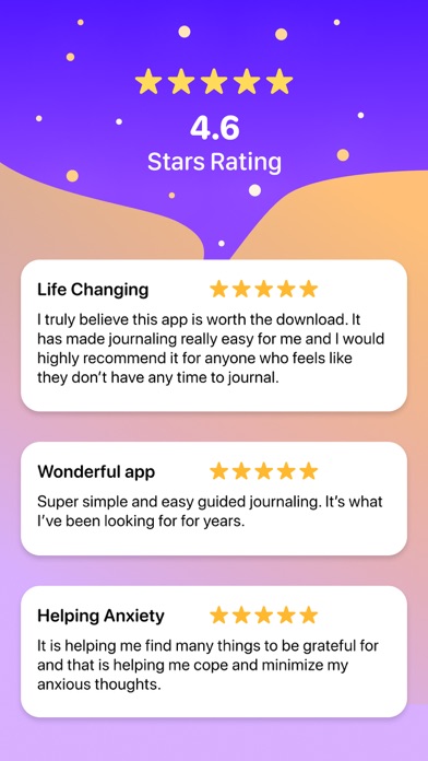 Halo: Daily Self Care Journal स्क्रीनशॉट