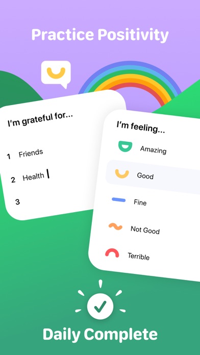 Halo: Daily Self Care Journal स्क्रीनशॉट