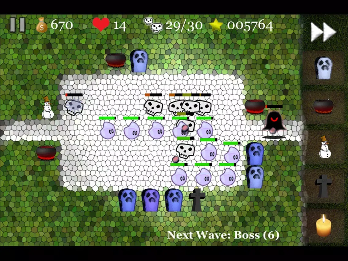 Ảnh chụp màn hình của Horror Defense iPad 