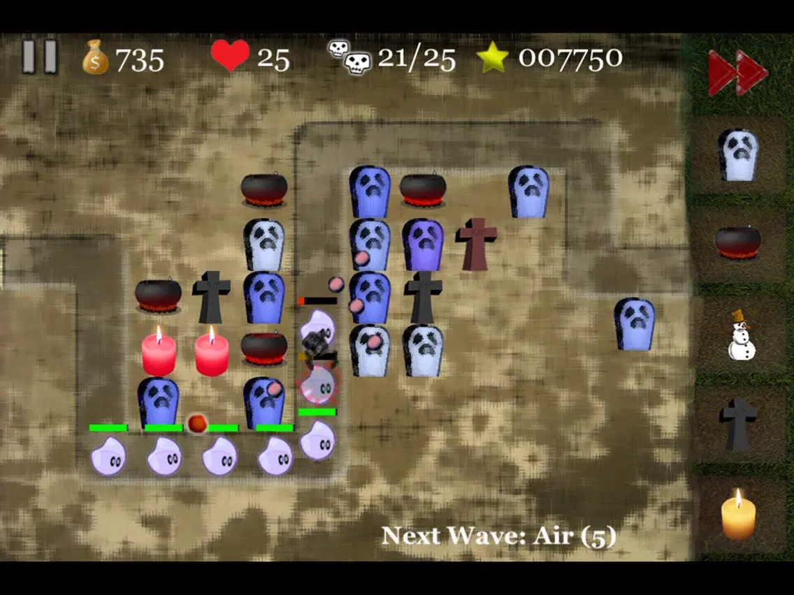 Ảnh chụp màn hình của Horror Defense iPad 