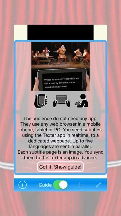 Скриншоты Texter