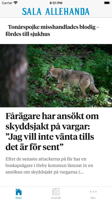 Sala Allehanda 스크린샷