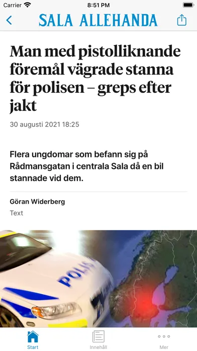 Sala Allehanda 스크린샷