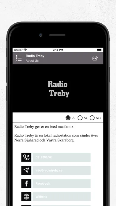 Скриншоты Treby Radio