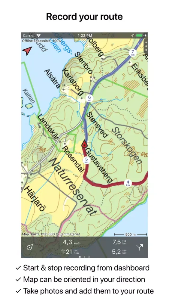 Topo GPS Sweden应用截图