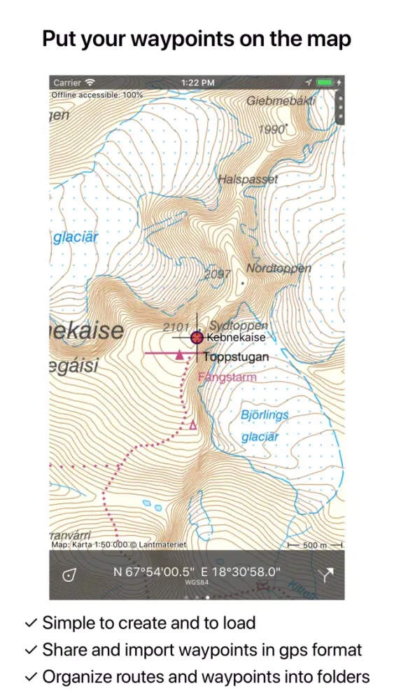 Topo GPS Sweden应用截图