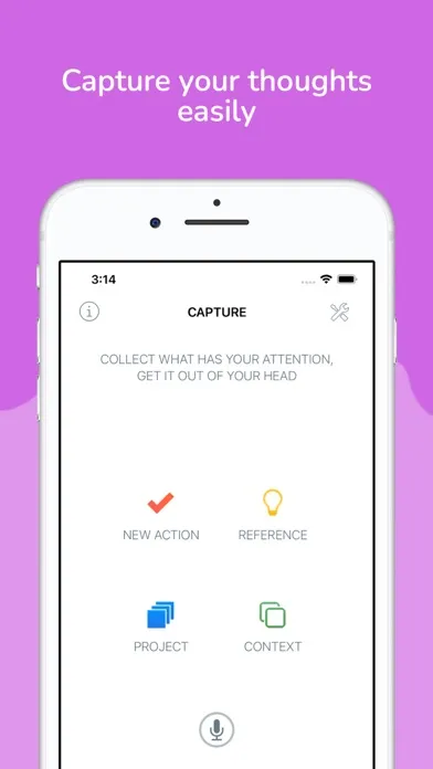Скриншоты Clair GTD Planner Pro