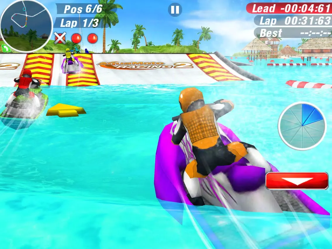 Aqua Moto Racing 2 iPad  Screenshots