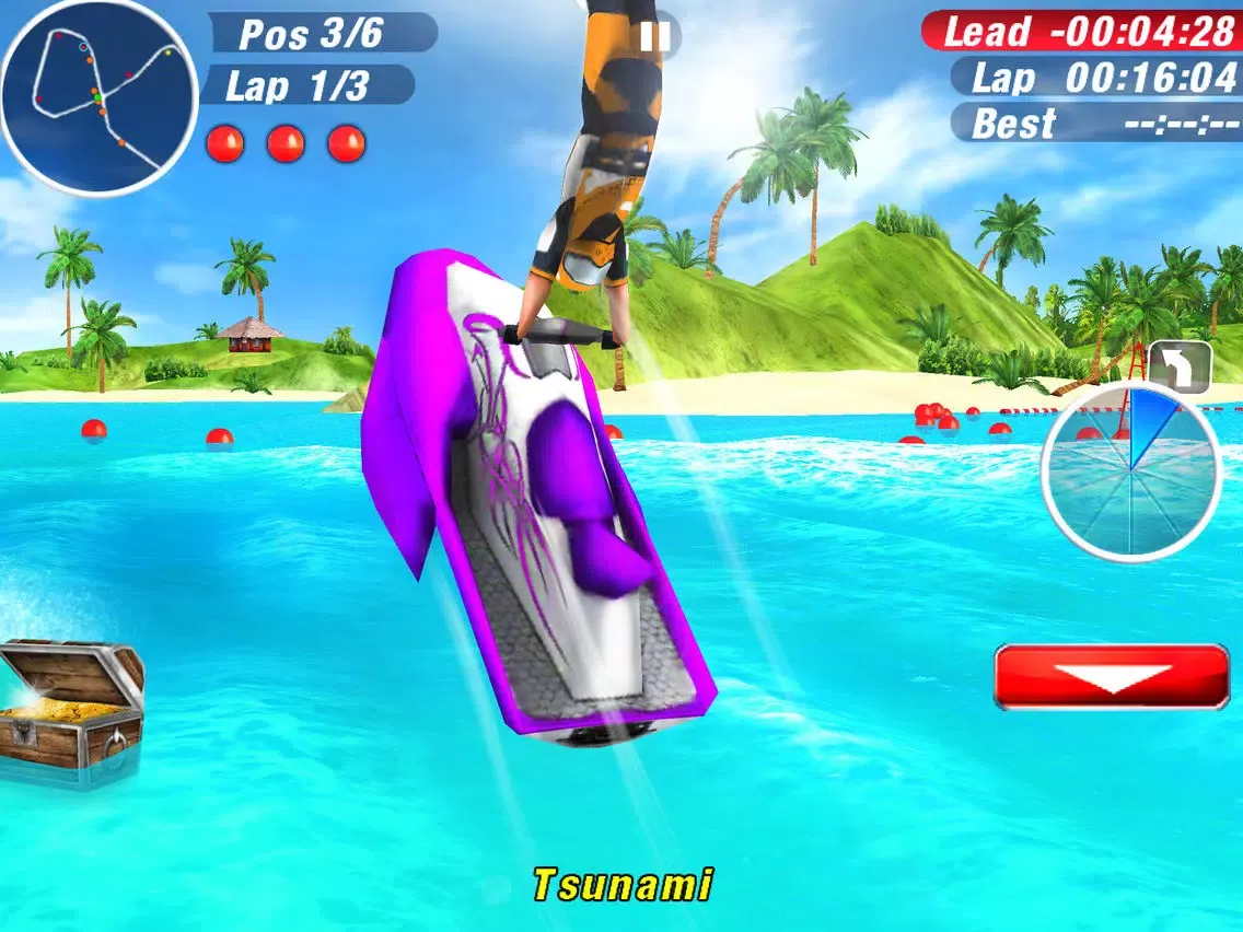 Aqua Moto Racing 2 iPad  Screenshots