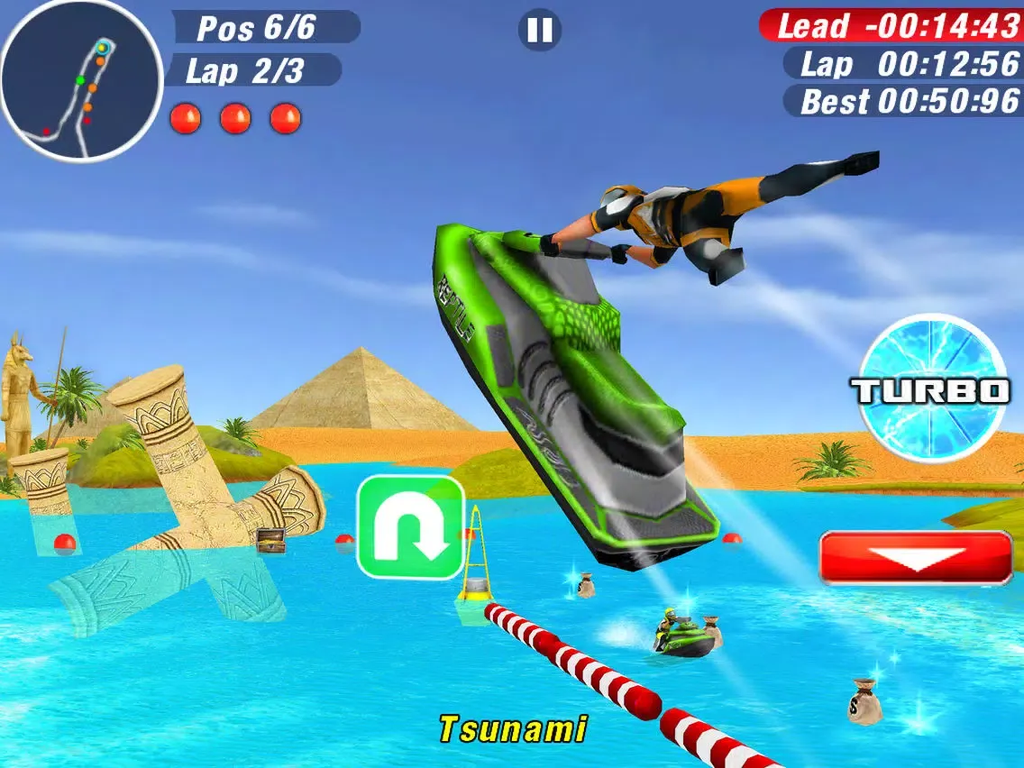 Aqua Moto Racing 2 iPad  Screenshots