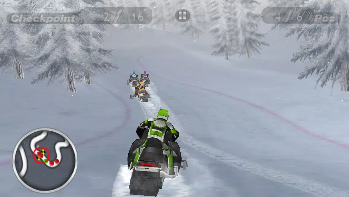 Ảnh chụp màn hình của Snow Moto Racing