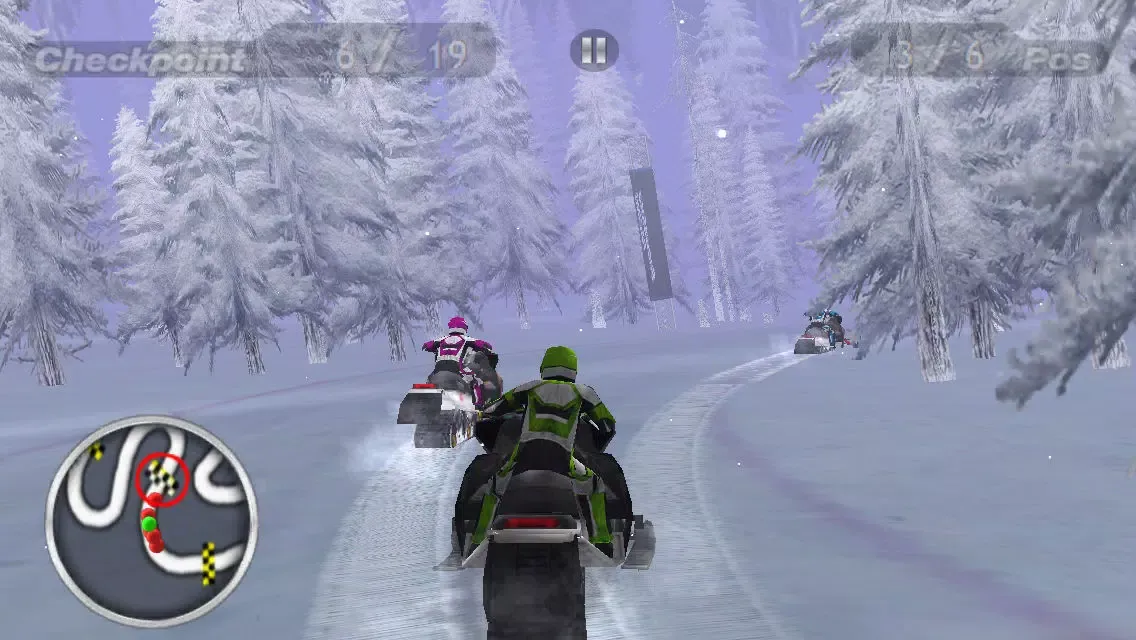 Ảnh chụp màn hình của Snow Moto Racing