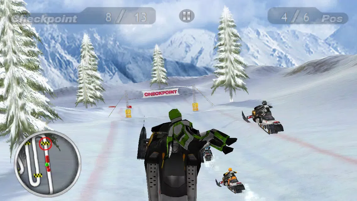 Ảnh chụp màn hình của Snow Moto Racing