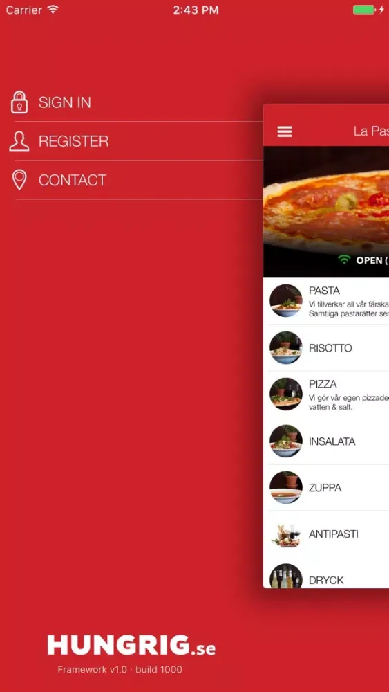 Capturas de pantalla de La Pasta Veloce