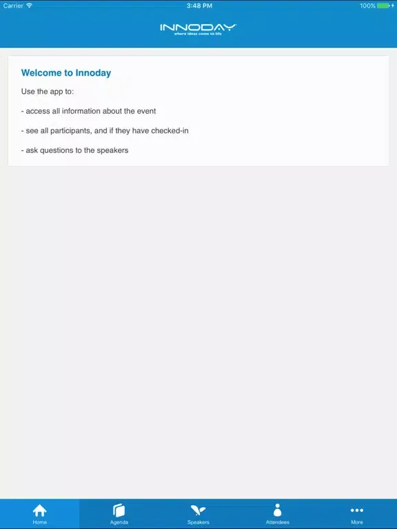 Innoday iPad 应用截图